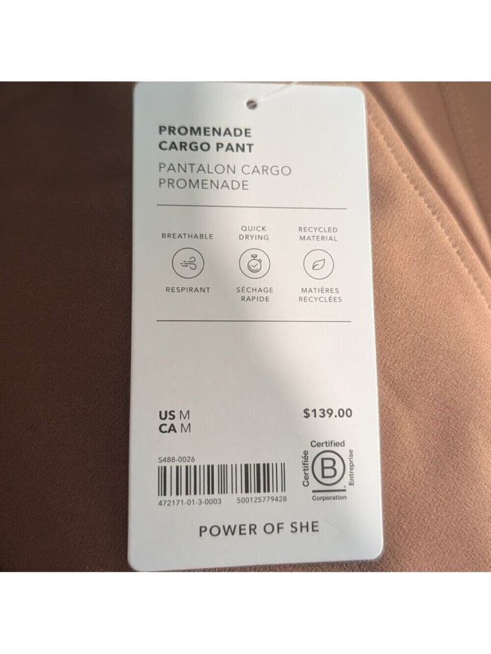 Athleta | Promenade High Rise Cargo Pant In Walnut - Picture 13 of 13